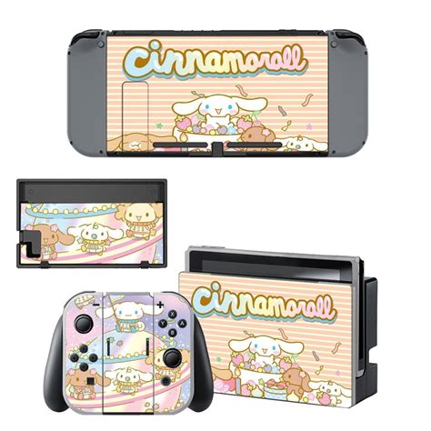 Cinnamoroll Decal Skin For Nintendo Switch Console And Controllers
