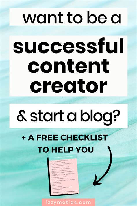 How To Become A Successful Content Creator And Create A Blog Artofit
