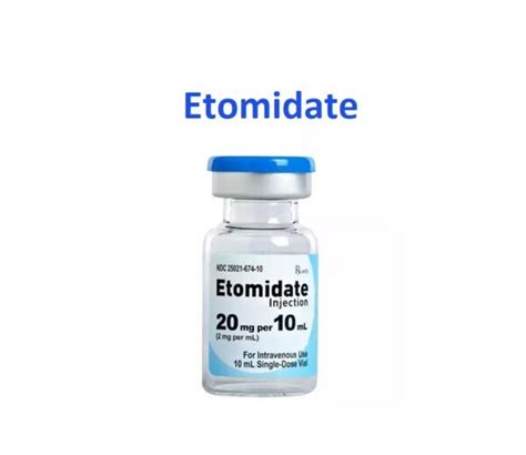 Etomidate Uses Dose Side Effects Moa Brand Names