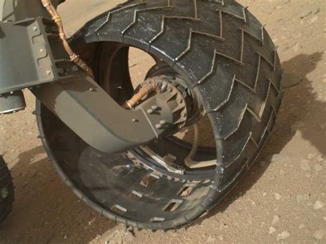 Tire development for space exploration has been a focus of research at nasa glenn for a decade. The Mars Curiosity Rover Has A Hole In Her Tire ...