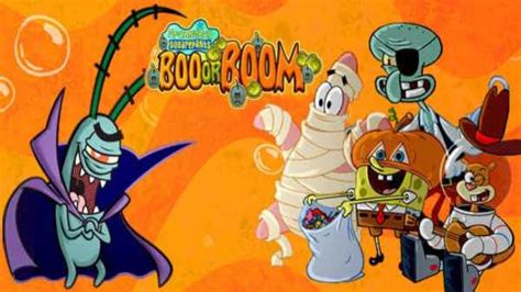Spongebob Squarepants Boo Or Boom Spongebob Halloween Game Fasrnative
