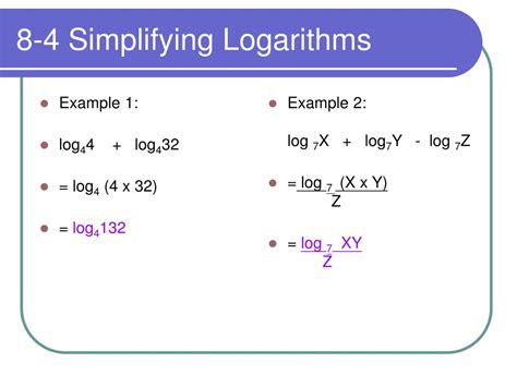 Ppt Logarithms Powerpoint Presentation Free Download Id6823059