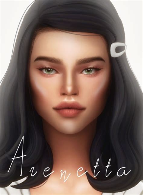 Arenetta Highlight Sims 4 Cc Custom Content Makeup Ts4cc In 2020
