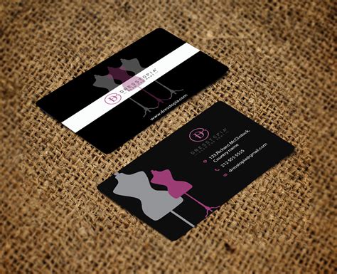 Feminine Modern Womens Clothing Business Card Design For A Company By