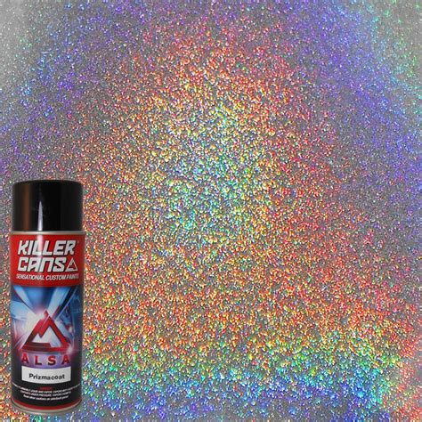 Discover glitter paint for wood or metal interior surfaces. Alsa Refinish 12 oz. Prizmacoat Killer Cans Spray Paint-KC ...