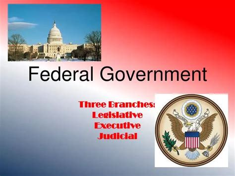 Ppt Federal Government Powerpoint Presentation Free Download Id