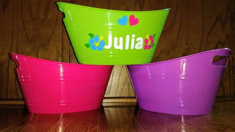 Personalized Buckets Personalized Kids Bucket Personalized Toy