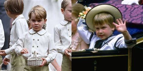 Maybe you would like to learn more about one of these? Prince George Echoes Prince William, Prince Harry as Wedding Page Boy - Cute Royal Photos