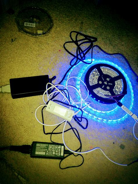 7.) we highly recommend that these lights should be installed on for this installation, there was nothing smooth to install the led strip on so the customer opted to stick the strip onto the trunk light assembly itself. Philips Hue light strip hack using 5050 RGB SMD for Stairs ...