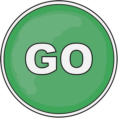 Green Go Sign Free Download On Clipartmag