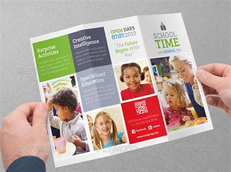 30 School Brochure Template For Education Institution Smashfreakz In