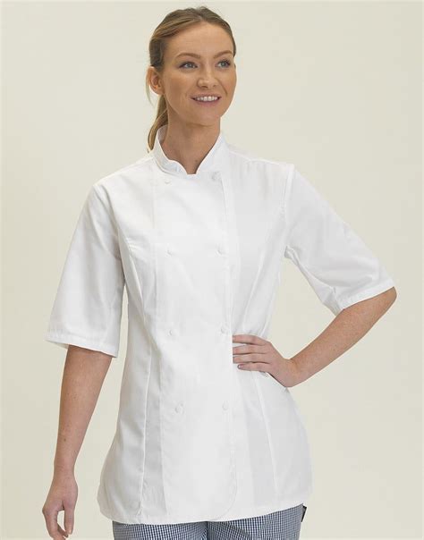 Portwest Rachel Ladies Short Sleeve Chefs Jacket Personal Protective Equipment Ppe Business