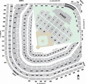 Wrigley Field Concert Seating Chart Amulette