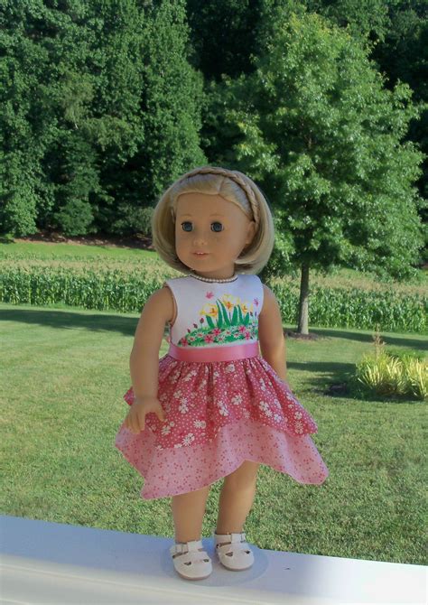 fits like american girl doll clothes embroidered summer etsy doll clothes american girl