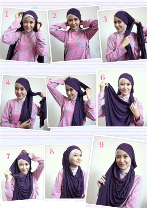 Cara Pakai Hijab Jilbab Cara Memakai Jilbab Modern
