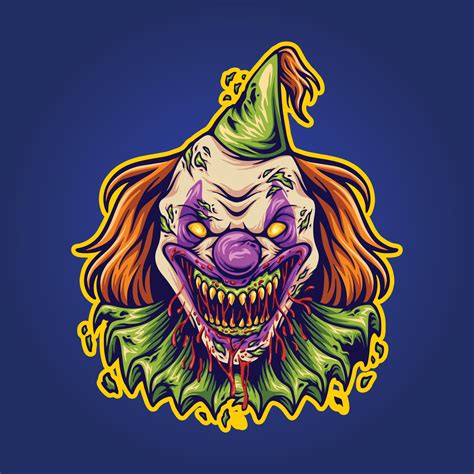 Cool Drawings Of Evil Clowns