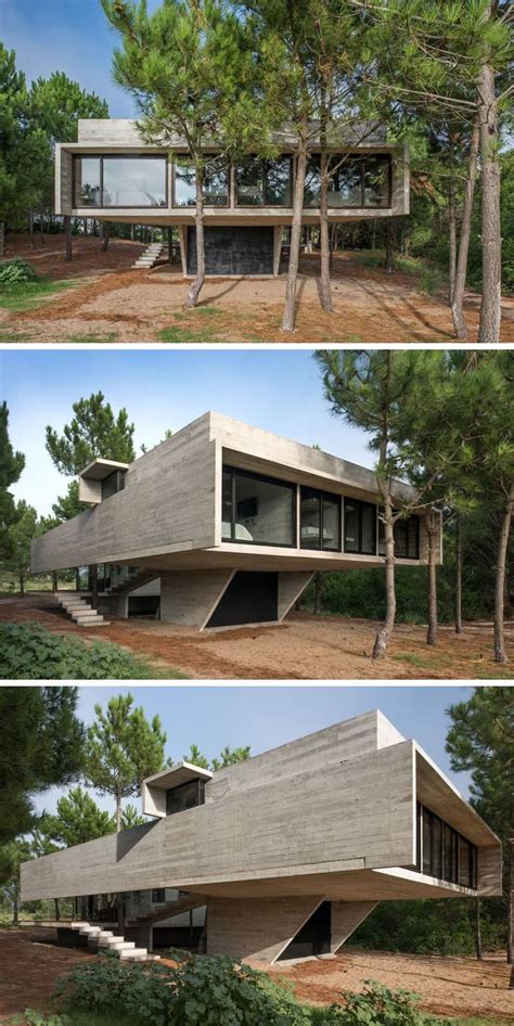 Häuser aus beton bieten einige vorteile. Dieses argentinische Haus ist fast vollständig aus Beton # ...