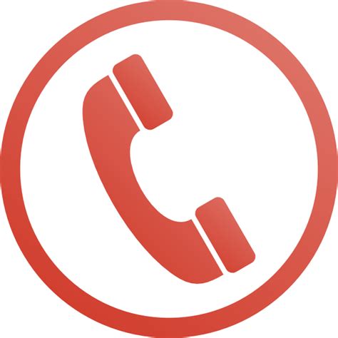 Red Phone Icon Clip Art At Vector Clip Art Online Royalty