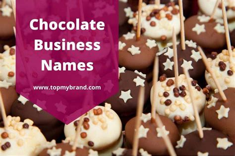 250+ Good Chocolate Bar Names Ideas (2021) - TopMyBrand
