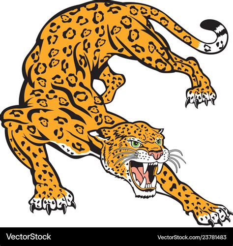 Jaguar Logo Mascot Royalty Free Vector Image Vectorstock