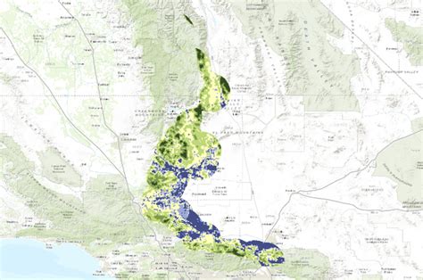 California Condor Habitat Intactness Drecp Data Basin
