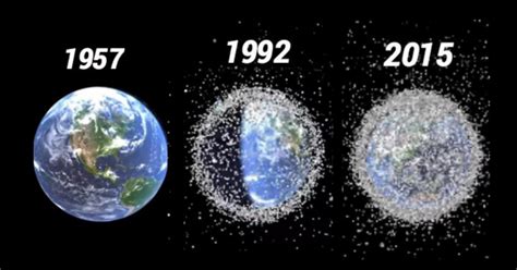 Space Debris Over 170 Million Objects Are Orbiting The Earth That Can