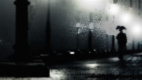 Alone Boy In Rain Hd Wallpaper Posted By Kenneth Michael