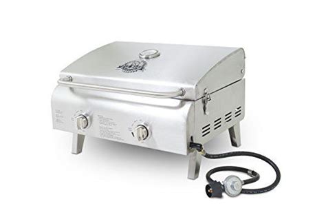 Maybe you would like to learn more about one of these? Pit Boss Grills 75275 Stainless Steel Two-Burner Portable ...
