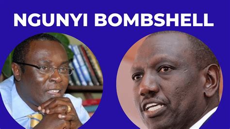 Mutahi Ngunyis Lethal Advice To President Ruto That Is Haunting