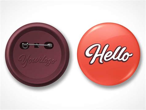 Two Buttons With The Word Hello On Them