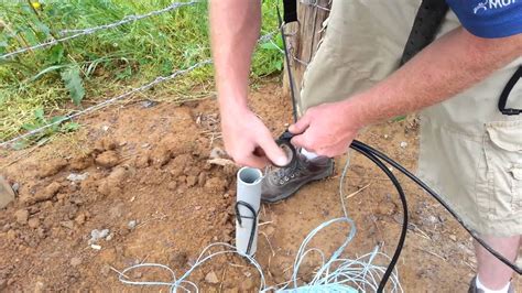 Our last house had rough clinker brick walls with reasonably wide mortar joints. Running Cable Through Conduit - YouTube