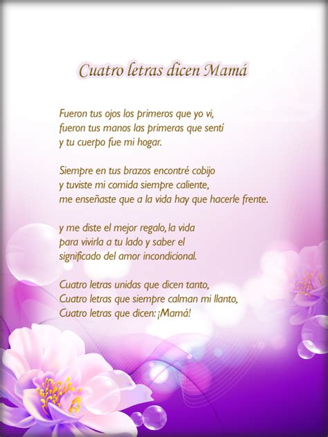 Poema A La Madre Fantásticas Y Bonitas Poesías Para Dedicar A Mamá En
