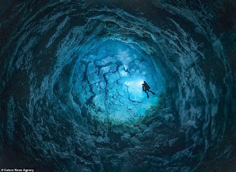 Daring Scuba Diver Captures Breathtaking Labyrinth Of Underwater Caves Worshipped By The Mayans