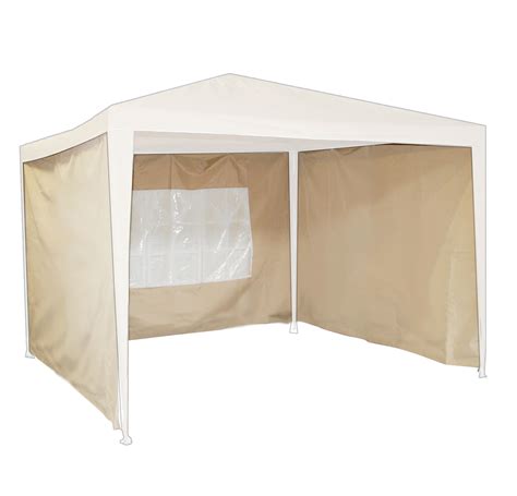 But no zipper in the middle. Charles Bentley Beige Gazebo Additional Replacement ...