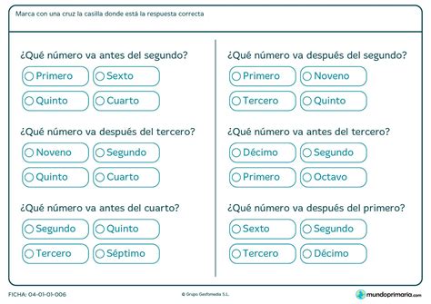 Fichas De Números Y Operaciones Para 2º De Primaria Mundo Primaria