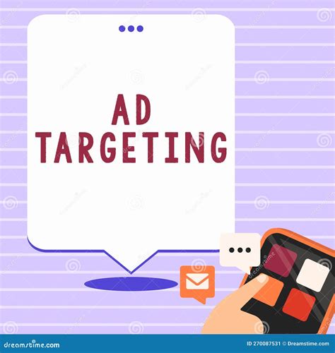 Inspiration Showing Sign Ad Targeting. Business Showcase Target the