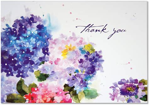 Our stunning designs are perfect for every occasion. Amazon.com: Watercolor Flower Burst Thank You Cards (Set ...