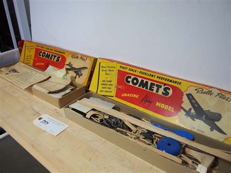Comet Flying Model Kits 2 Bodnarus Auctioneering