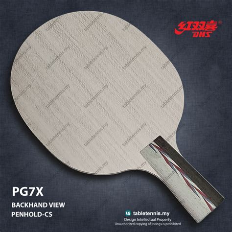 Dhs Power G Pg7x Composite Carbon Table Tennis Blade Bat Paddle Racket