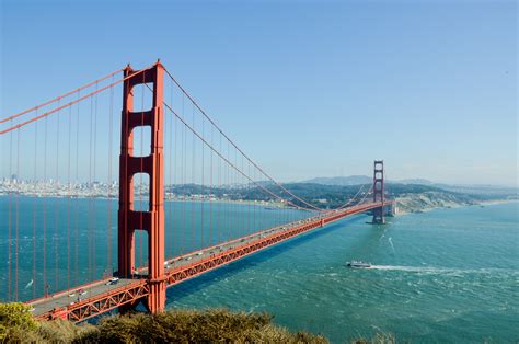 Bilder für schule und unterricht. Kostenlose foto : Landschaft, Meer, Küste, Brücke, Skyline, Aussicht, Gebäude, Golden Gate ...