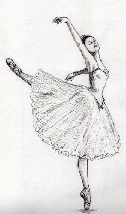 Balerina plansa de colorat balerini desene și copii. Desene In Creion Cu Balerine