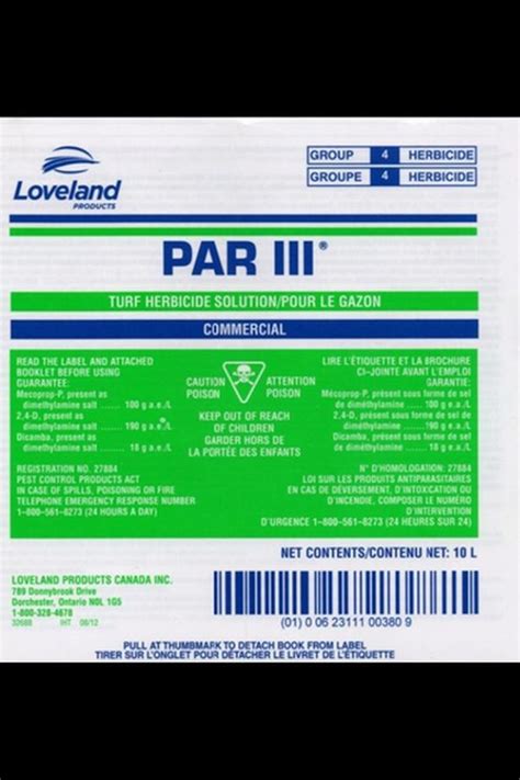 Par 3 herbicide East Kildonan, Winnipeg