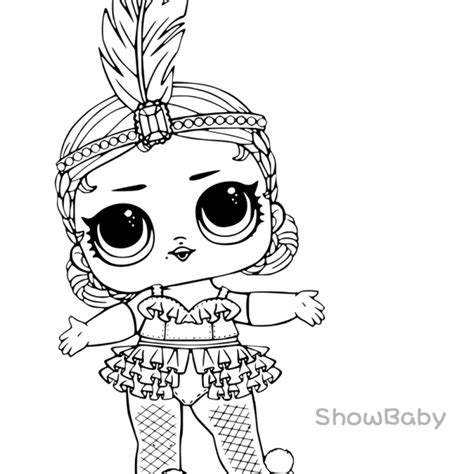 Merbaby Lol Doll Coloring Pages Printable Kidsworksheetfun