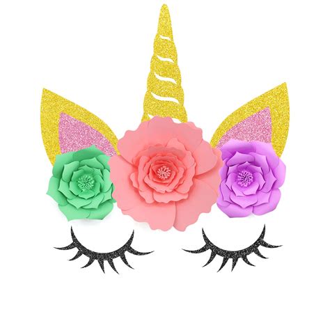 Print out the template (grab it. Unicorn Eyelashes Printable That are Critical | Dan's Blog