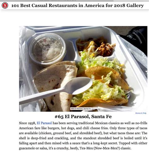 170 reviews #20 of 70 quick bites in santa fe $ quick bites mexican southwestern. Reviews - EL Parasol