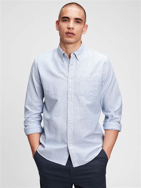 Oxford Shirt In Untucked Fit Gap