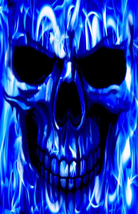 Ghost Rider Blue Flame Wallpapers Wallpaper Cave