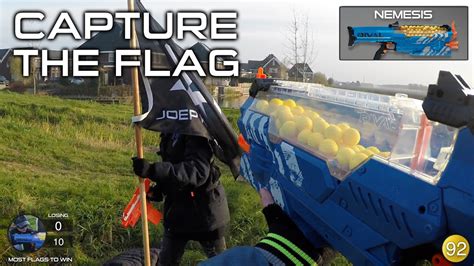 Nerf Capture The Flag Youtube