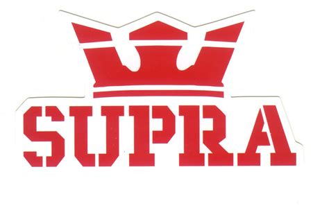 10 all shoe brands logos ranked in order of popularity and relevancy. #1733 SUPRA Skate shoes Brand Logo , 5 x 8 cm decal ...
