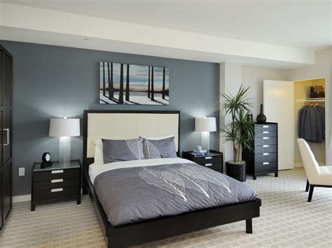 Discover 4 bedroom decorating ideas with grey walls. Gray Master Bedrooms Ideas | HGTV